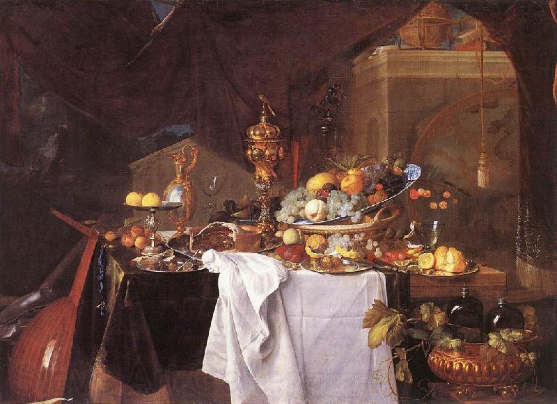 HEEM, Jan Davidsz. de A Table of Desserts g France oil painting art